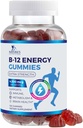 B-12 비타민 에너지 Gummies 4500mcg - 에너지 대사 & 면역 지원을 위한 여분 힘 B12 거미 Chewable - 여자, 남자, & 아이를 위한 규정식 보충교재 - 비 GMO, 채식주의자, 베리 풍미 - 120 조사