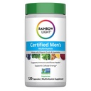 남자를 위한 무지개 빛 Multivitamin, 비타민 C, D & 아연, Probiotics, 남자의 Multivitamin는 높은 Potency Immune, 심장, & 간결 지원, 비 GMO, 채식주의자, 120의 정제를 제공합니다