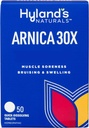 Hyland의 Arnica Montana 30x Tablets, Bruises, Swelling 및 Muscle Soreness, 빠른 용해 정제 (1, 50 카운트 총 포장)