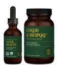 Global Healing Center - Shilajit Kit을 사용한 Liver Health & CoQ10 & BioPQQQ - 건강한 혈액 흐름, Vein Circulation & Advanced Heart, 두뇌 지원 및 초점