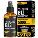 비타민 B12 하위 언어 스프레이 5000 mcg – Vegan Methylcobalamin 액체 B12 부스트 에너지, 무드 & 뇌 건강 - 글루텐 자유로운, 남자 & 여자를 위한 비 GMO B12 살포 - 쉬운 노출량 (10 살포에 있는 5000 mcg)