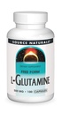 Source Naturals L-Glutamine - Metabolic Energy를 지원하는 무료 양식 아미노산 - 100 캡슐