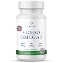 TAHIRO Vegan Omega-3 Softgels - DPA, DHA 및 EPA를 가진 식물 기초 보충교재 - 남자, 여자 및 임신한 여자를 위한 영양소 - 지원 뇌 건강 - Prenatal & 합동 보충교재, 1000mg