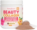Beauty Collagen Powder-5 Types of Hydrolyzed Collagen, Sea Moss, Biotin, Keratin, Hyaluronic Acid, 비타민 C 및 Probiotics-Hair, Skin, Nails- 모든 자연, 미국에서 만든-45 서빙 초콜릿