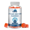 리튬 Orotate Gummies 5mg - 제 3 자 테스트, 공장 기반. 리튬 드롭 또는 알약에 대한 정의. Mood Support- Strawberry flavored 리튬 보충제 용 Trace Mineral - 60 카운트