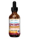ANUMED - 비타민 B12, B6, Folic Acid, Choline, Inositol for Liver Health, Natural Cleanser, Detox + Boosts Natural Energy Levels와 함께 립 트로픽 복합 액체 드롭. Vegan, Non-GMO, Gluten-Free (2oz)