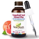 NEW ROOTS HERBAL Grapefruit Seed Extract Tincture (30 ml) | 고농도 액체 드롭 | 글루텐 프리, 비 GMO | GMP 인증