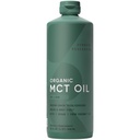 스포츠 연구 유기 MCT 오일 - Keto & Vegan MCTs C8, C10 코코넛 - 지방산 뇌 및 바디 연료, 비 GMO & 글루텐 무료 - 맛없는 오일, 커피, 차 및 단백질 쉐이크 - 32 온스