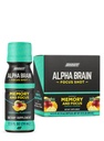 ONNIT 알파 뇌 초점 샷, 열대 맛, Nootropic 다이어트 보충 음료 에너지, 초점 및 무드, IGENTM 비 GMO 테스트, 2.5 fl oz, 6 카운트 지원