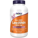 지금 음식 보충교재, 자연적 사건 Phosphatidyl Choline, 200 Softgels를 가진 Lecithin 1200 mg