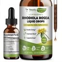 Totaria 16-in-1 Liposomal Rhodiola Rosea Tincture, 매우 힘 Rhodiola 보충교재 w/Ashwagandha, Saffron, 마그네슘, SAM-e, Rhodiola Rosea 추출물 자연적인 Relaxation, Mood, 에너지를 위한 액체 하락
