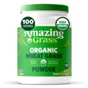 놀랄만한 잔디 밀 잔디 분말: 에너지, Detox & Immunity 지원, Chlorophyll Providing 녹색, 100개의 서빙을 위한 100% 전체 잎 밀 잔디 분말