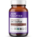 새로운 장 아연 보충교재, Fermented 아연 Complex, Immune 지원 + 피부 건강을 위한 1 매일, 구리에 있는 무기물 균형 공식 부자, 삼키기 & 소화, 30 조사 (1 달 공급)