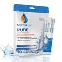 NormaLyte 구두 탈수 소금- POTS 증후군 증상 1 파우치의 규정 관리 - 30 스틱 (팩 당 50mL) - 순수한   에너지 보충 교재, 칼륨 보충, 탈수 복구