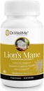 유기 사자 Mane 버섯 캡슐 500mg – 90 Veggie 캡슐, 3-달 공급 – Cognitive, Nerve & Immune 건강 – Kosher & Halal 인증, 글루텐 & GMOs에서 무료