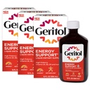 Geritol 액체 비타민과 철 보충교재, 에너지 지원은, 높은 Potency B 비타민과 철을 포함합니다, 벼룩에 쉬운, 인공 감미료 없음, 비 GMO, 12 Oz, 3 팩