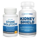 돌 해결책 캡슐 자연적인 용해제, Kidney 돌 지원 & Kidney Cleanser, 60의 서빙 + Kidney 방패 120의 모자 Kidney 보충교재는 정상적인 신장 기능 및 지원 Kidney 건강을 지원하기 위하여 보충합니다