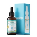 Nuvamin - 아기, 유아, 어린이, 성인, 2Fl.Oz (60ml), 매일 30 인분을위한 액체 칼슘 및 마그네슘 드롭. 훌륭한 맛 - 모든 자연 - Vegan - 우수한 흡수
