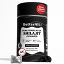 100 % Shilajit가있는 Alt Pure Himalayan Shilajit Gummies | 고전도 금 등급| 에너지 부스트 및 면역 지원, 75 % + 풀빅 산 60 Gummies| 여행 친화적 인 - 타마린 맛