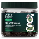 Oregano의 가이아 허브 오일 - 면역 및 산화 방지제 지원 보충 - Oregano 오일, Carvacrol 및 Thymol * - 180 Vegan 액체 Phyto-Capsules (90 일 공급)