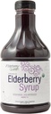 Elderberry Queen Organic Elderberry Syrup 30 Fl Oz - Sambucus Black Elderberry & Aronia Berry와 Immune 지원 공식 - 자녀와 성인을위한 순수 천연 유기농 Elderberry Syrup