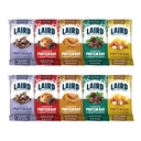 Laird Superfood Functional Protein Bar – 단백질 바는 물론 Real Ingredients, Functional Mushrooms 10g Plant-Based Protein, 6g Fiber - Non-GMO - 5 가지 맛 다양성 팩, 10 개 (팩 1)
