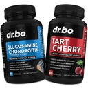 Glucosamine Chondroitin MSM Turmeric & Tart Cherry - 합동 건강 보충교재 무릎 뼈 & 합동, Purge Uric 산 Cleanse 홍조 산화 방지제 알약 - 합동 지원 알약 & 타트 버찌 추출물 캡슐