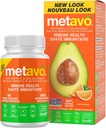 Metavo Immune 건강 - 자연 면역 지원 보충교재, 남자 & 여자를 위한 필수 아연 보충교재 비타민 C, D & 구리, 60 Vegan 캡슐, 30의 서빙