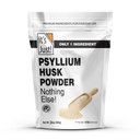 그냥! - Psyllium Husk 분말, 쉬운 섞는 Dietary 섬유는, 당신의 소화 체계, 아주 지상 분말, Keto Baking, Non-GMO (Unvored, 24oz (1의 포장)를 위한 이상)를 청소합니다
