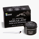 Sayan Pure Authentic Altai Shilajit Resin - 15 Gram, 2 개월 공급 - Immune System, Energy, & Detox - Vegan, Non-GMO를 지원하는 여성 및 남성을위한 높은 효능 유기 Fulvic 산 보충