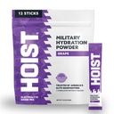 HOIST Electrolyte 음료 믹스 파우더 스틱 – 급속한 Rehydration, 군 Hydration 공식 – 포도 (12 단 하나 Serve 팩)