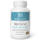 WomenSense VeinSense by Natural Factors, Beauty Supplement to Support Healthy Veins and Beautiful Legs, Vegan, Non-GMO, 60 캡슐 (20 인분)