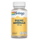 Solaray Fulvic 광물 100 mg | 히말라야 Shilajit | 건강한 소화, 피부 및 두뇌 지원 | 30 VegCaps