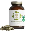 PURE SYNERGY SuperPure Oregano Extract | Oregano Oil Extract Capsules | 유기농 오일 및 리프 보충 | 면역, 소화 및 호흡 건강 (60 캡슐)