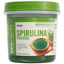 BareOrganics SPIRULINA 분말 (라우 - 유기), 8 온스 (팩의 1)
