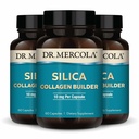 Mercola 실리카 교원질 건축업자 - 피부, 머리, 못 & 뼈 건강을 지원하는 식물 근거한 실리카 보충교재 - 비 GMO, 글루텐 자유로운 & Soy 자유로운 - 180의 캡슐 (90의 서빙)