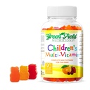 Greenfield Nutritions Kids Gelatin Free Halal Multivitamin Gummies - 모든 필수 할랄 비타민 A, B, C, D, Iodine, Immunity, Non-GMO, 어린이 Halal 비타민 Gummies (90 개)