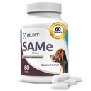 K9 개를위한 SAM-e 선택 : 225mg, 60 정제 활성 S-Adenosyl-L-Methionine Liver 보충 - 중간 및 큰 개를위한인지 및 관절 건강 영양 - 동일한 개 간 영양 보충