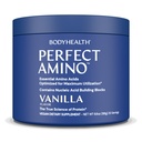BodyHealth PerfectAmino Powder - 사전 및 포스트 운동을위한 BCAA 및 EAA 분말 - 남성과 여성을위한 아미노산 에너지 음료 Lean 근육과 회복을 지원하는 - Vanilla - 30 서빙