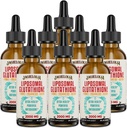 Liposomal Glutathione 액체 2000MG – 여자 & 남자를 위한 산화 Detox 보충교재, 노화 방어, 간기능 & 에너지, Hyaluronic 산 + 알로에 Vera + 비타민 C, 자연적인 & Vegan, 16 FL.OZ