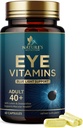 눈 비타민 보충교재 - Lutein, 아연, 비타민 C, E, Zeaxanthin & 무기물과 가진 진보된 눈 배려 비타민 - Macular 건강 & 건조한 눈, Vegan를 위한 시각 Multivitamin, 미국 - 60의 캡슐에 넣기