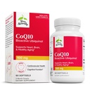 Terry Naturally CoQ10 BioActive Ubiquinol - 세포 에너지 지원 보충교재 - BioActive CoQ10 보충교재 - 건강한 시효 및 두뇌 건강에 영양 보충교재 - 60 Softgels