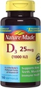 성격은 Vit D-3 1000Iu, 100 CT를 만들었습니다 (3의 포장)