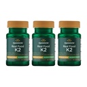 Swanson 최대 힘 비타민 K2 (Menaquinone-7) - 비타민 보충 심혈관과 일본 Natto에서 뼈 건강을 지원하는 비타민 (30 Softgels, 200mcg 각각) (3 팩)