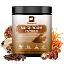 버섯 커피 - 사자 Mane 버섯 분말 즉시 커피 - 사자 Mane, Reishi, Chaga, Cordyceps 및 터키 꼬리 - 에너지, 정신 Clarity & Focus, Brain Booster에 대한 버섯 Coffe 대안