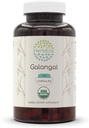 HerbEra Galangal 120 캡슐, 500 mg, USDA 유기 Galangal (Alpinia Galangal) 말린 뿌리 (120의 캡슐)