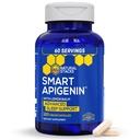 수면을위한 NATURAL STACKS Apigenin 보충 - 50mg Apigenin & 600mg 레몬 발름 - 멜라토닌 무료 수면 보조 - 스트레스 지원을위한 열정 꽃 추출물 * - 120 레몬 발름 캡슐
