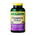 스프링 밸리 Cinnamon 규정식 보충교재, 1000 mg, 400 조사 - 계피 보충교재, 계피 캡슐, 계피
