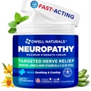 OWELL NATURALS Neuropathy 크림 여분 힘 발, 손, 다리, Arnica, 비타민 B6, 알로에 Vera, MSM를 가진 Nerve 기복 크림 - 미국에서 만드는